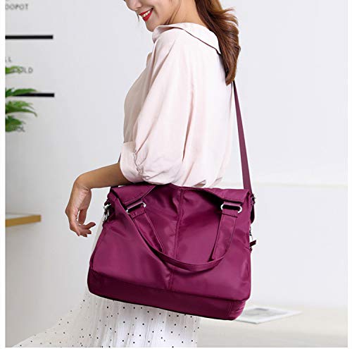 YANGPANGZI Bolsa de tela de nylon ligera nueva bolsa grande portátil bolsa de mensajero bolsa de gran capacidad para mujer bolsa de hombro mujer