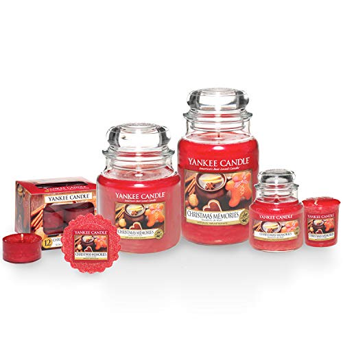 Yankee Candle vela en tarro grande, Recuerdos navideños