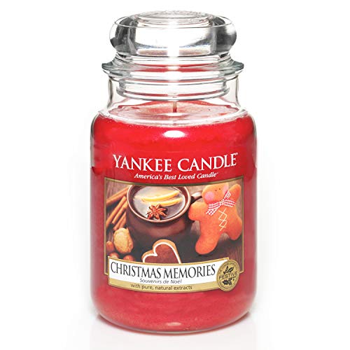 Yankee Candle vela en tarro grande, Recuerdos navideños