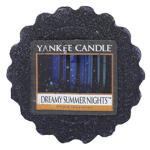 YANKEE CANDLE Verano Noches de Ensueño – Tarta de Cera se derrite, Color Negro