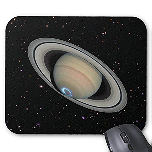 Yanteng Cojín de ratón de Space Planets, cojín de ratón del Juego mousepads Planeta de Saturno Cielo Estrellado Mousepad Haga Sus los Propios tapetes para ratón Rectángulo de Cielo Colorido Mousepad