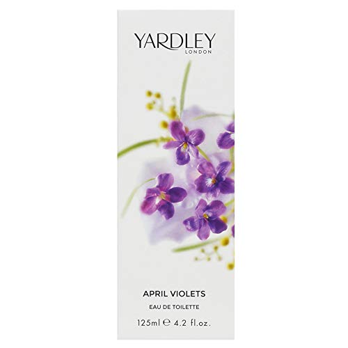 Yardley Londres, abril Violetas, Eau de Toilette Mujeres, 125 ml