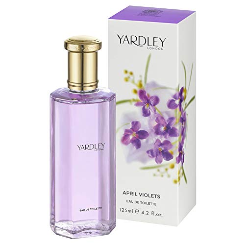 Yardley Londres, abril Violetas, Eau de Toilette Mujeres, 125 ml