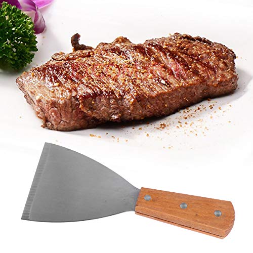 Yardwe 2 Piezas Espátulas de Cocina Espátula con Mango Espátulas de Cocina raspador para Parrilla