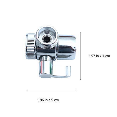 Yardwe Adaptador de Grifo Conector de Manguera para Cocina o baño Mezclador Desvío de Agua