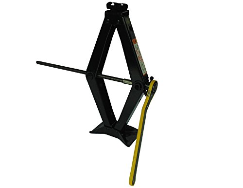 YASI MFG 2T Elevador Tijera Gato de tijera Elevador Elevador Tijera Manivela 11-45cm Negro