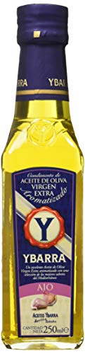 Ybarra Aceite de Oliva Virgen Extra Aromatizado de Ajo - Paquete de 6 x 250 ml - Total: 1500 ml (T13811)