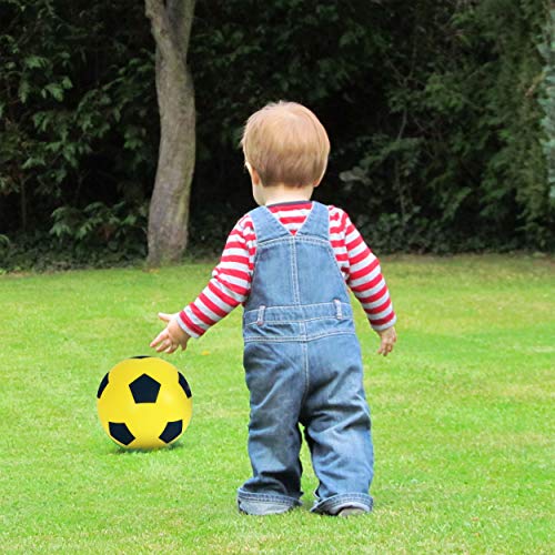 Yellow Sponge Football - Size 5 - Quality Foam by Mookie