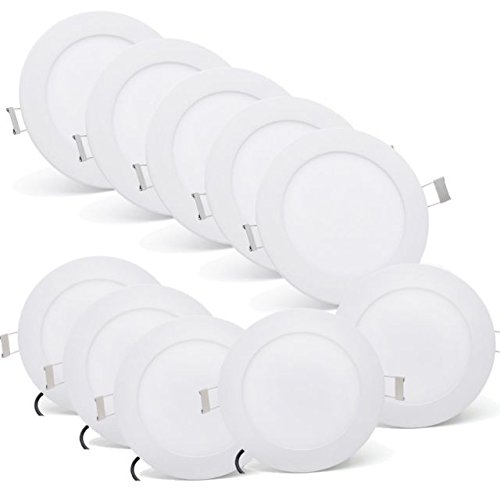 YESDA 10x6 Plafon Techo LED Downlight focos led empotrables Panel led Blanco Frio 6000K Ultra delegada AC 85 -265V Transformador Incluido