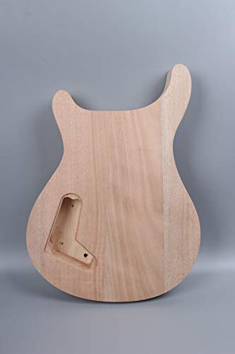 Yinfente cuerpo de guitarra de madera de arce de caoba para guitarra eléctrica, juego de repuesto con estilo