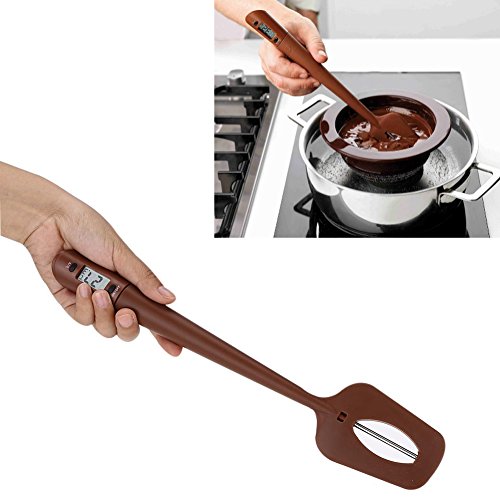 Yinuoday Termómetro Digital de Dulces Cocina Doméstica Termómetro Digital de Cocina para Jarabes de Chocolate Mermelada Salsa