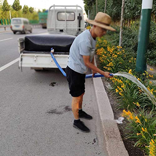 YJFENG Contenedor Agua Potable, Plegable Peso Ligero Durable Alta Capacidad Contenedor De Agua para Transporte De Larga Distancia, Riego (Color : Blue, Size : 600L/1.5x1x0.4M)