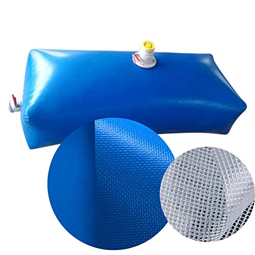 YJFENG Contenedor De Agua Plegable, Plegable Anti-caída Y Resistente Al Desgaste Proteccion Solar Bolsa De Contenedor De Agua para Camping, De Riego Agrícola (Color : Blue, Size : 600L/1.5x1x0.4M)