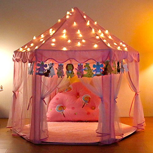 YOOBE Hexagon Princess Castle Play Tienda de Interior para Regalo de niños