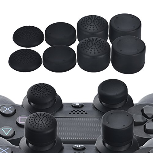 YoRHa Transferencia de agua camuflaje de impresión silicona caso piel Fundas protectores cubierta para Sony PS4/slim/Pro Mando x 1 (Desierto) Con PRO los puños pulgar thumb gripsx 8