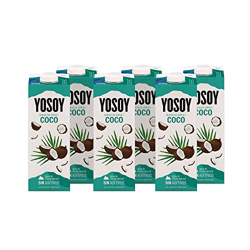 Yosoy - Bebida de Arroz con Coco - Caja de 6 x 1L