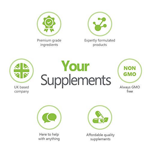 Your Supplements - Cápsulas de gelatina, Vacías, Tamaño "0", 1000 piezas