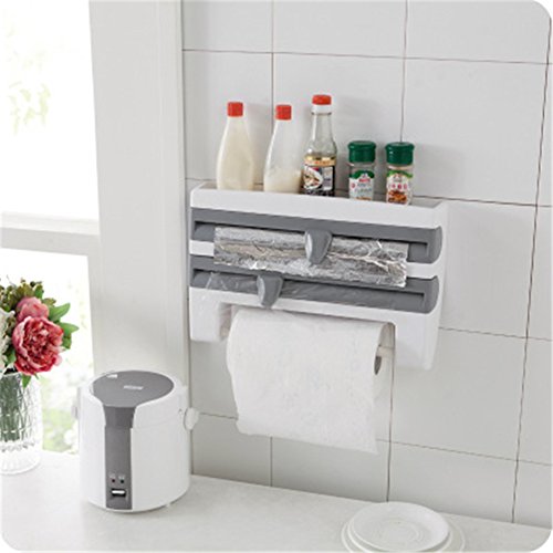 yue-porte rollo papel de pared múltiple estantería estante para cocina a colgar accesorios