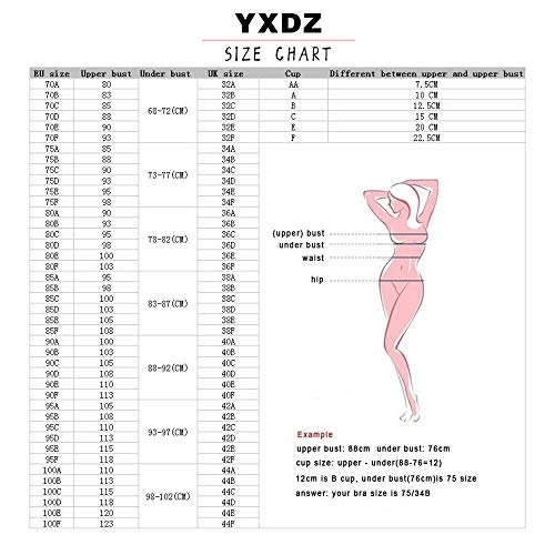 YXDZ Gran Tamaño Ropa Interior Femenina Tubo Superior Antideslumbrante Delgadas Grandes Tazas Reúnen Cómodo Sujetador Rojo Rojo grande. 85C/D