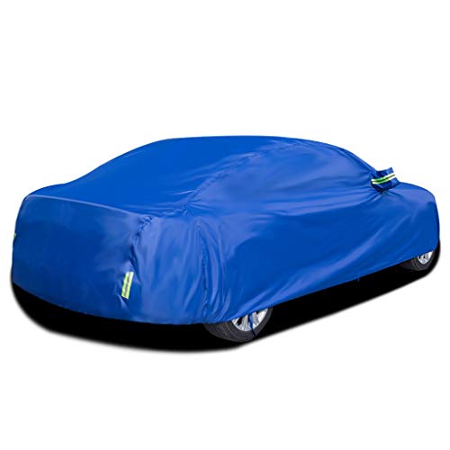 YYPOLP Cubierta compatible con Dacia Logan Alquiler de barrera helada nieve de tela Oxford Ropa anticongelante y de la lluvia a prueba de coches personalizados capilla del coche (Color : Blue)