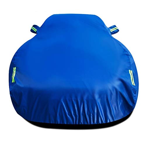 YYPOLP Cubierta compatible con Dacia Logan Alquiler de barrera helada nieve de tela Oxford Ropa anticongelante y de la lluvia a prueba de coches personalizados capilla del coche (Color : Blue)