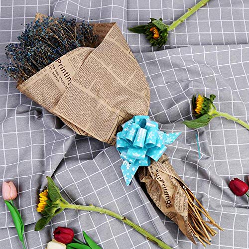 yyuezhi 12 Piezas Navidad Moños y Cintas Arco Envoltura Arcos Bowknot DIY Decoración Adornos Navideños Lazo de Cinta Lazos de Papel de Regalo para Envolver Regalos Navidad Decoración