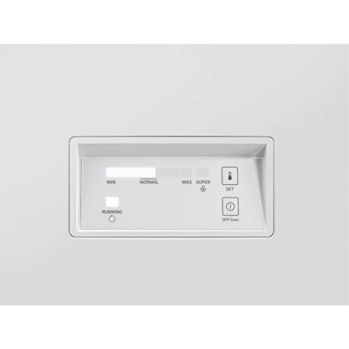 Zanussi ZCAN20FW1 Arcón congelador, Capacidad 198 Litros, 1 cesto, Compresor Inverter, Congelación Rápida, Display LCD, Alarma acústica y visual luminosa, Blanco, Clase A+