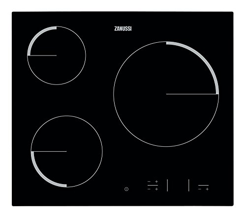 Zanussi ZEV6330FBA hobs - Placa vitrocerámica con control táctil Easy Touch, Negro