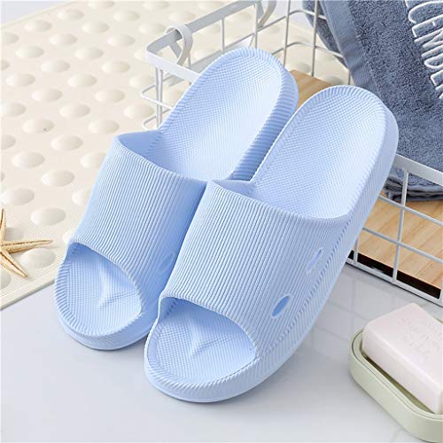 Zapatillas de baño Sandalias de baño para Mujer Zapatillas de baño Blandas y Ultra Ligeras Zapatillas De Mujer De Suela De Goma Confortable Cómodo Producto Natural Hecho a Mano