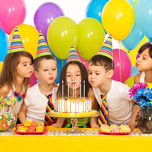 ZARRS Velas de Tarta de Cumpleaños, 36 Piezas Velas de Tarta Metálicas Delgadas Largas Velas para Decoración de Tarta de Cumpleaños de Boda Champagne