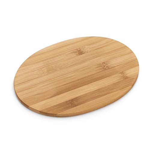 Zeller 25266 Soporte de Tablas para Cortar, Madera, Marrón, 24x8x19 cm, 7 Unidades