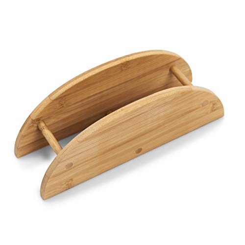 Zeller 25266 Soporte de Tablas para Cortar, Madera, Marrón, 24x8x19 cm, 7 Unidades