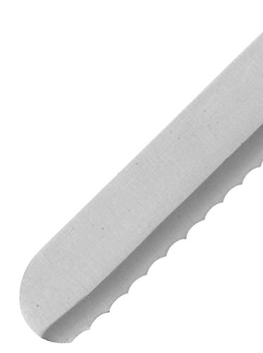 Zenker 7702 Pan y pastelería 43 cm, Cuchillo de Cocina Profesional de Acero Inoxidable para Corte y glaseado, Hoja: 30 cm con Filo dentado, cantidad: 1 Pieza