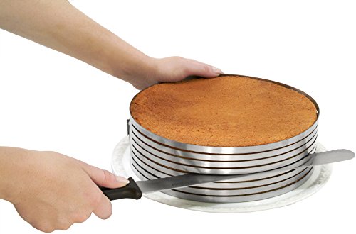 Zenker Molde Tarta 26-28 cm. 7701, Acero Inoxidable