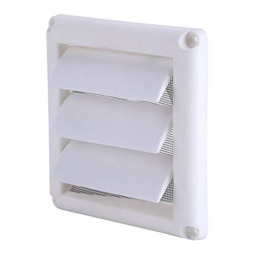 Zerodis Rejilla de Ventilación, Rejilla Vent, Respiraderos, Parrilla de Ventilación de Pared para Mantener La Circulación de Aire Interior y Exterior(15 * 15cm)