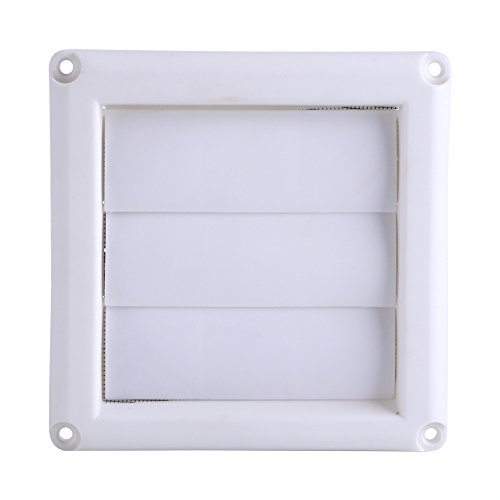 Zerodis Rejilla de Ventilación, Rejilla Vent, Respiraderos, Parrilla de Ventilación de Pared para Mantener La Circulación de Aire Interior y Exterior(15 * 15cm)