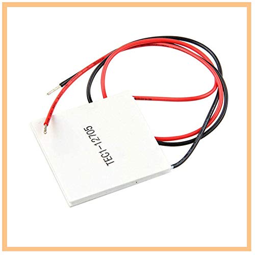 ZHITING 5 Pcs TEC1-12705 Semiconductor Disipador de Calor Termoeléctrico Enfriador Placa Peltier Módulo Elemente 40x40mm