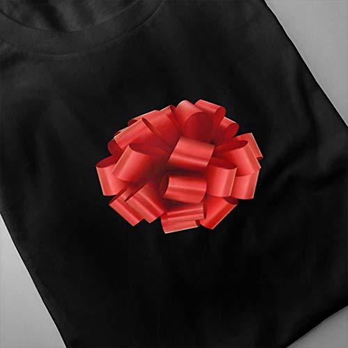 zhkx Camiseta Cupón Día de la Madre Cinta Tarjeta de Regalo Arco Afeefe Camiseta Casual de algodón para Hombre