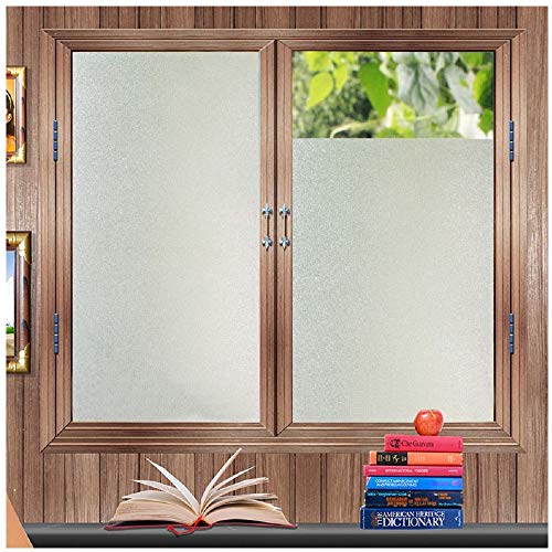 Zindoo Vinilos para Cristales 90 X 200 cm Vinilo Ventana Vinilo Translucido Vinilos Decorativos Cristales Laminas para Ventanas Privacidad del Bano