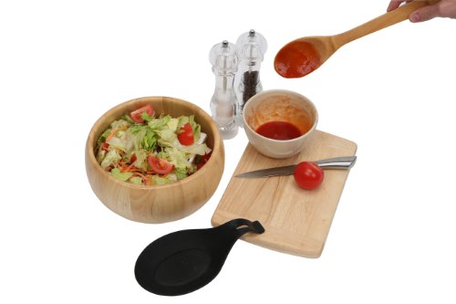 Zing 804926 - Balda para Utensilios de Cocina, Silicona, Color Negro