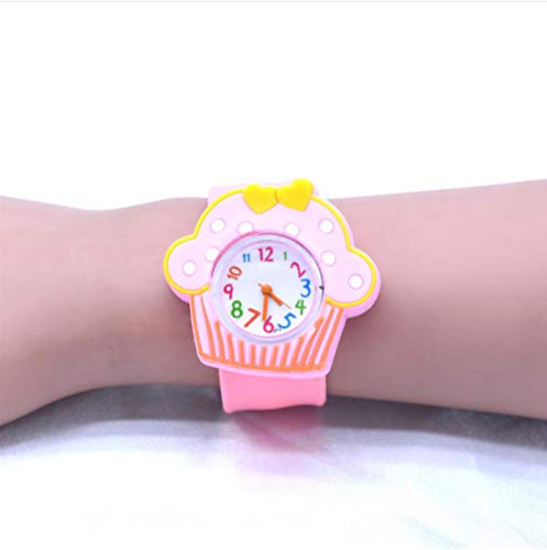 Ziruixiong Relojes Para Niños Niñas Reloj Para Niños Reloj De Silicona Rosa Para Relojes De Cuarzo Con Cinturón De Juguete Para Niñas