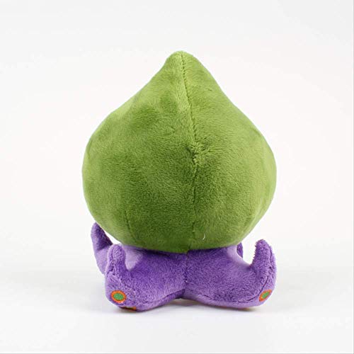 Zixin Peluches, Juguetes de Peluche 20cm Pachimari OW Cebolla chipirones Rellenos muñeca Cosplay Figura niños de cumpleaños púrpura (Color : Army Green )