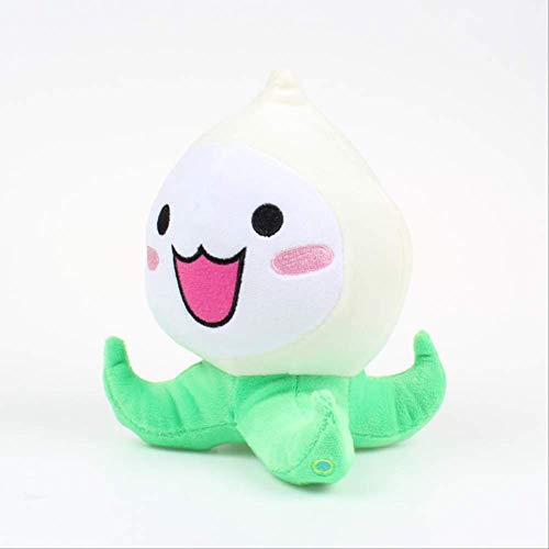 Zixin Peluches, Juguetes de Peluche 20cm Pachimari OW Cebolla chipirones Rellenos muñeca Cosplay Figura niños de cumpleaños púrpura (Color : Green )