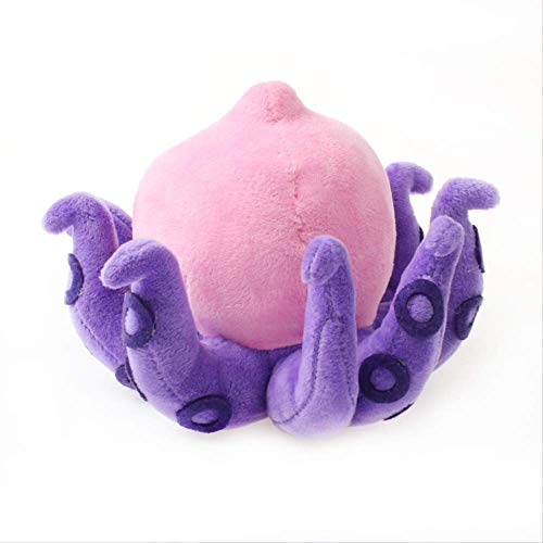 Zixin Peluches, Juguetes de Peluche 20cm Pachimari OW Cebolla chipirones Rellenos muñeca Cosplay Figura niños de cumpleaños púrpura (Color : Purple )