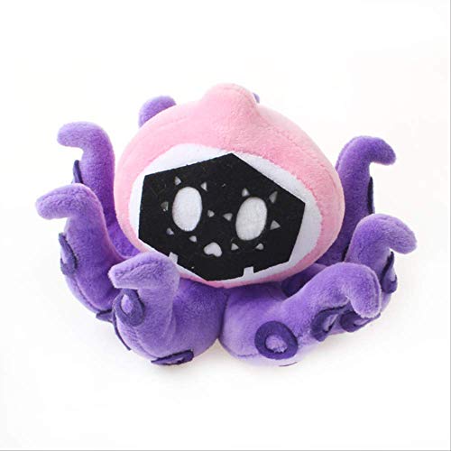 Zixin Peluches, Juguetes de Peluche 20cm Pachimari OW Cebolla chipirones Rellenos muñeca Cosplay Figura niños de cumpleaños púrpura (Color : Purple )