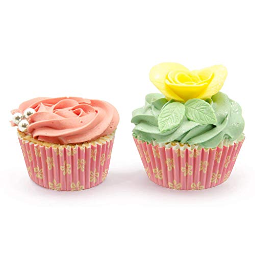 ZJW 600pcs Papel para Magdalenas, Papel Molde Muffin Cases, Papel para Cupcakes Capsulas Cupcakes - moldes para Hornear, moldes de Silicona, moldes para pastelería