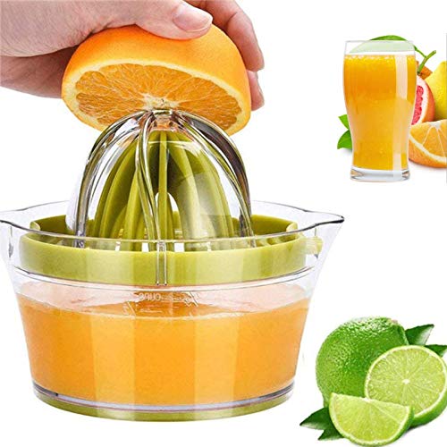 ZLDM Lemon Squeezer - Exprimidor manual multifunción para moler zanahorias y zumo, juego de 4 piezas con Juicer Machine, para el hogar Kitchenaid