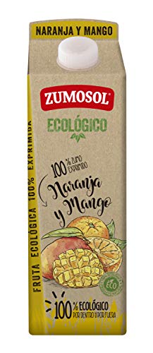 Zumosol 100% Zumo Naranja y Mango Ecológico - 8 de 1Lt. (Total 8Lts.)