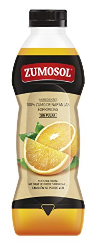 Zumosol - Zumo De Naranja Exprimida Sin Pulpa Botella 850 ml