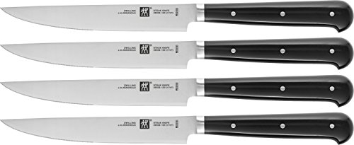 Zwilling 1007197 Twin Sets de Carne, Sierra, 4 Piezas, Acero